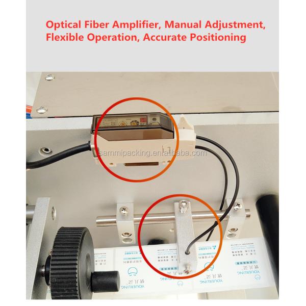 Customized Newest Semiautomatic Flat Labeling Machine for square Bottle