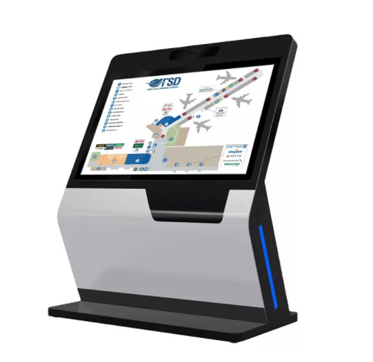 China automatic motherboard standing self service printer kiosk/information terminal wholesale