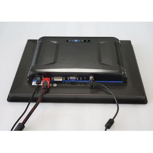 VGA HDMI Input Capacitive Touch Screen Monitor Panel 19 Inch For Self Service Kiosk