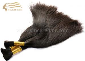 China Hot Sell 22 Inch Hair Bulk Extension for Sale - 55 CM Natural Brazilian Virgin Human Hair Bulk Extensions for sale wholesale