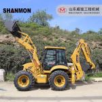 Backhoe Excavator Loader 4x4 Multi Functional Machine High Reliability