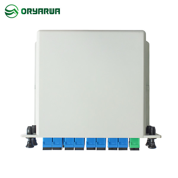 SC UPC 1x32 Fiber Optic Cassette PLC Splitter Low Insertion Loss