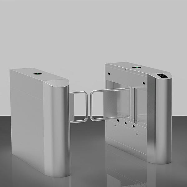 Anti Trailing Office Building DC24V 304 Stainless Steel Turnstile