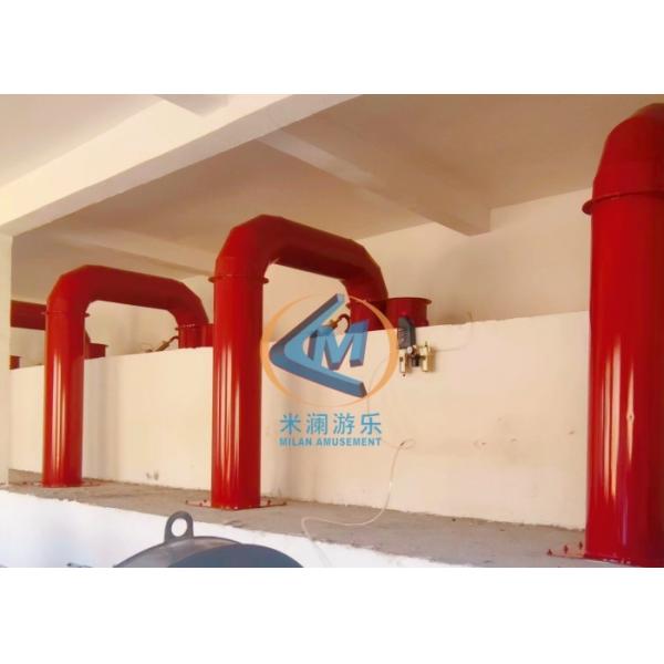 Theme Park Water Surfing Machine Central Control 1.8m Depth For Public