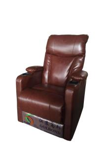 China Folding Theater Couches , Theater Sofa Recliner Aluminum Alloy Structure wholesale