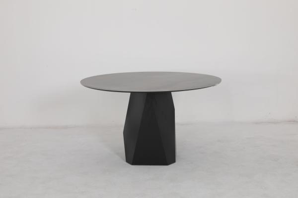Quality Versatile Solid Wood Base Indoor Dining Table With Customizable Color Options for sale