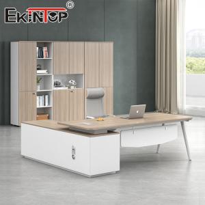 China Commercial Style Office Desk Furniture Manager Table Custom Made Desk on sale