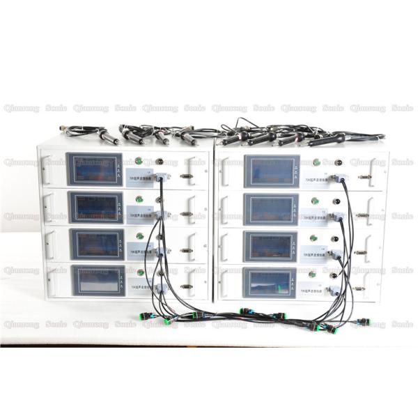 70khz Embedding Ultrasonic Welding Equipment Simultaneously 8 Heads Working Together