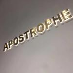 Customized Acrylic Paint Backlit LED Letters Halo Illuminated Signs