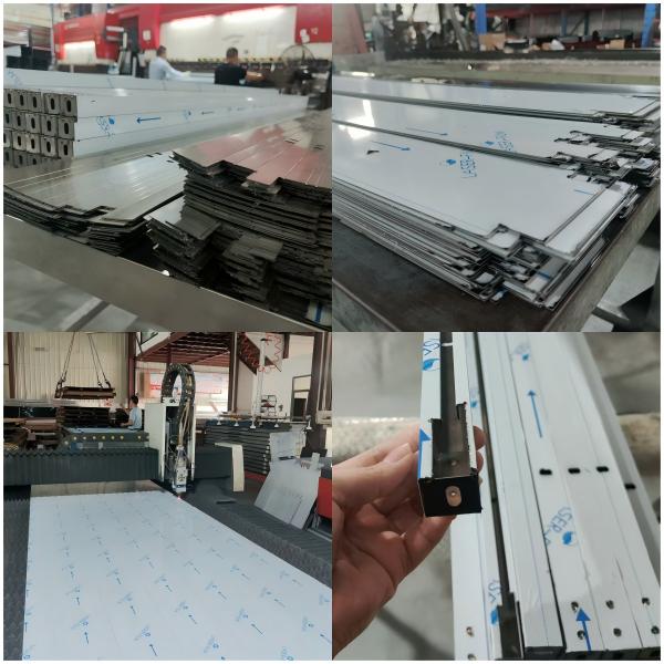 Long Lasting Shower Glass Wall Profile Corrosion Proof Easy Installation