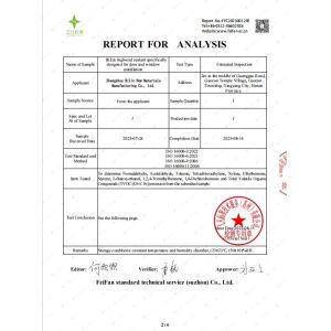 Zhengzhou Bilin New Materials Manufacturing Co., Ltd. Certifications