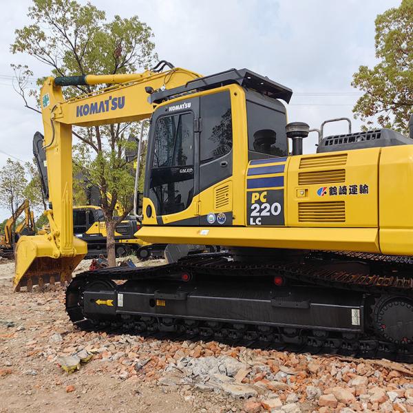 22T Second Hand Komatsu Excavator Komatsu PC220-8 23100kg Used Crawler Excavator