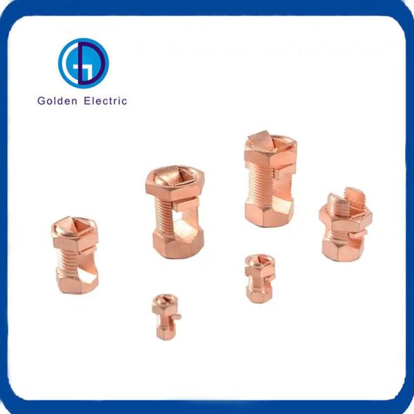 Pure Copper Cable Wire C Type Clamps Earthing Cable Jointing Electric Copper Earth C Clamp