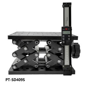 Scissor Type Manual Lab Jack With Digital Display Vernier Caliper