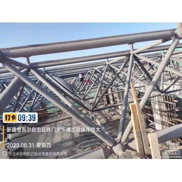Q355 Steel Space Frames Airport Terminal Building For Large Span Building