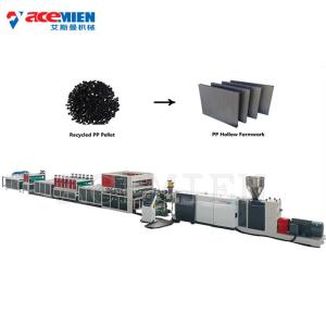 China PP Construction Formwork Extrusion Line , Building Concrete Formwork Sheet Extrusion Line on sale
