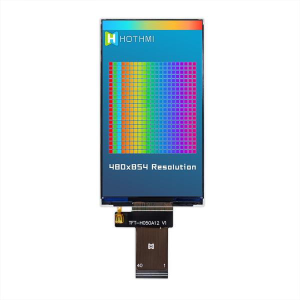 5.0" 480x854 TFT LCD Display Module With ST7701S Controller