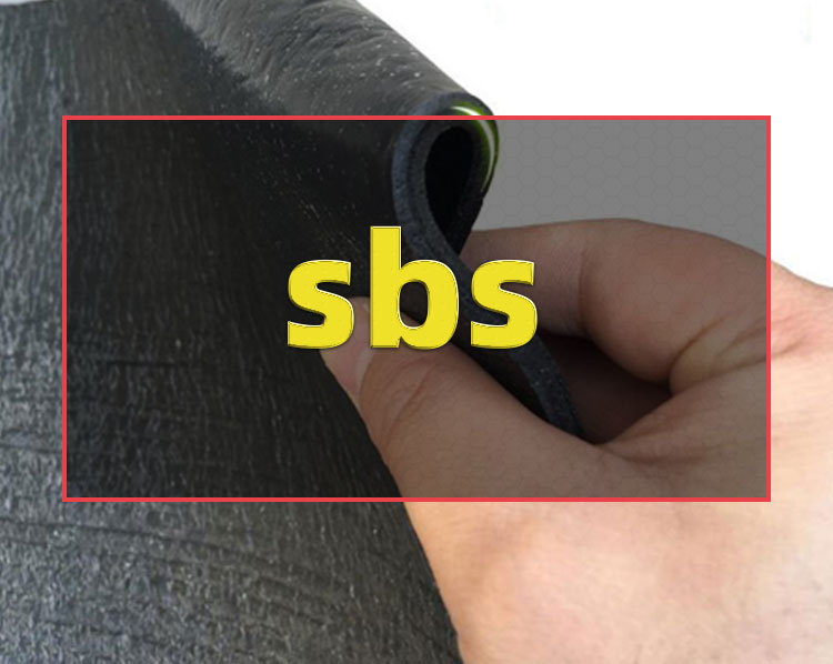 Polyester Tire Waterproofing Membrane With Modified Asphalt 10m Length