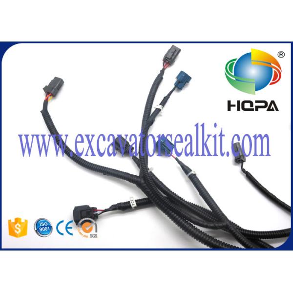 ISO9001 Standard Excavator Spare Parts , Hydraulic Pump Electrical Wiring Harness