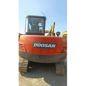Mini 5 Ton Used Doosan Excavator DH55-V Hydraulic Crawler Excavator