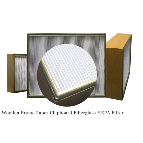 Custom Size High-Efficiency H13 H14 Class HEPA Filter 99.99% Activated Carbon Laminar Air Flow PP+PET PP Fiberglass Supplies