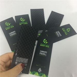 Digital Printing Preroll Glossy Packaging Mylar Bags Customized Aluminum Foil