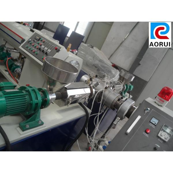 20-160mm Plastic Extrusion Line , PPR PE Cool And Hot Pipe Production Line , PP PE PPR Water Supply Pipe Machinery