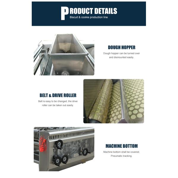 High Quality Industry Soft Advanced Dough Forming Machine For Biscuit