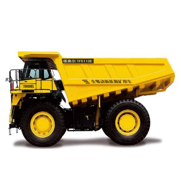 Full drive new energy mining vehicle with a load capacity of over 100 tons