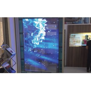 Multipurpose Transparent LED Display Panel Wall Mounted Waterproof