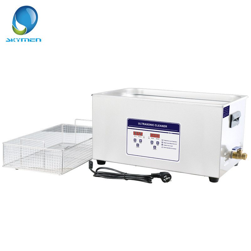 Adjustable Timer Benchtop Ultrasonic Cleaner 22L 480W For Moulds Precision Parts