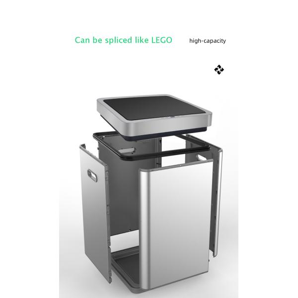 60L Touch-Free Intelligent Trash Bin Automatic Kitchen Intelligent Trash Can