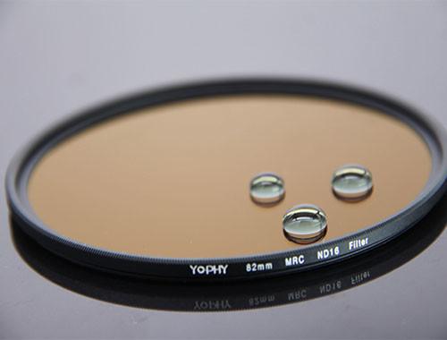 Quality Black ND Camera Lens Filter 82mm ND16 For Camera Lens 5.2mm Frame Thickness for sale