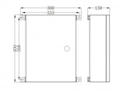 50HZ Anti Interference 5KW AC120V Aviation Light Controller