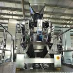 60bags/min Chips Packing Machine With Nitrogen 420mm Prawn Crackers