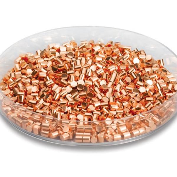No Scrap Ultra High Purity 6N 99.9999% Copper Granule ISO 9001