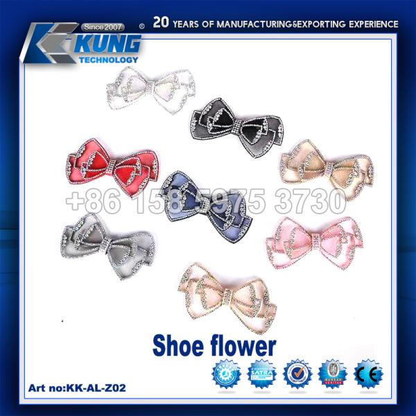 2D 3D Buckle Shoe Making Accessories Multicolor Eco Friendly Soft PVC