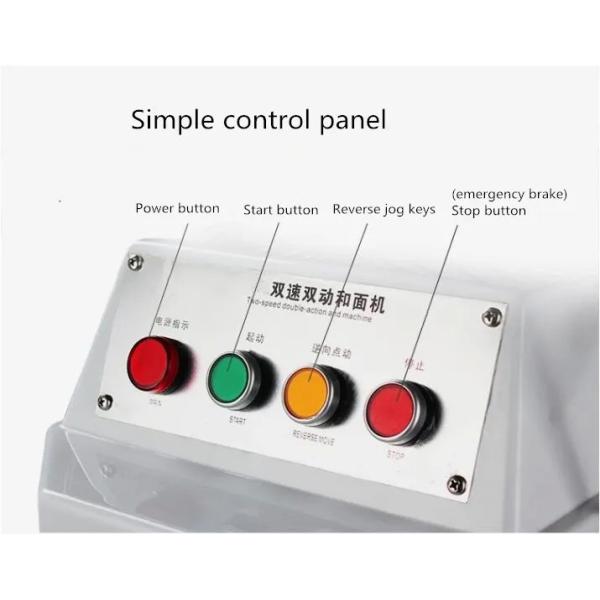 Spiral Bread Dough Mixer 50L 100L Dough Kneading Machine 25 Kg