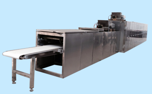 High Capacity Chocolate Production Line With Tunnel Length 10-14 Meters