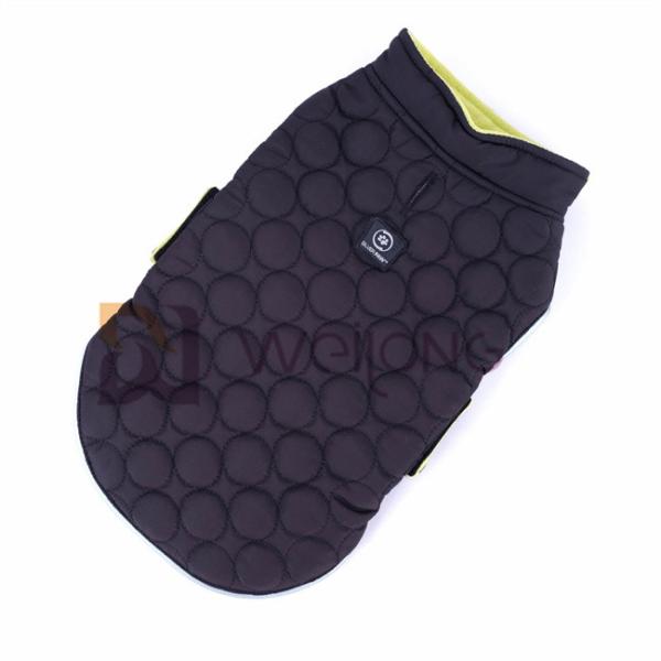 Autumn / Winter Quilting Dog Snow Jacket Customized WMT Reflective Dog Coat