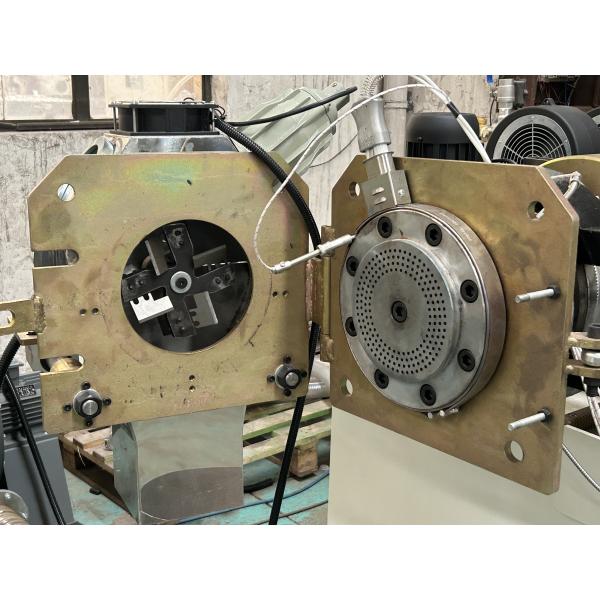 150-500kg/H Output PVC Compound Powder Die Cutting Granulating Line PVC Pelletizing Production Line 3 Degree Air Cooling System