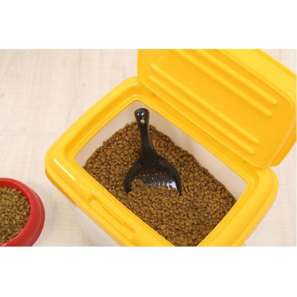 Food grade square Plastic Bucket 20 liter with lid, dog food plastic container, PP/PE Plastic dogs-food Bucket Pail Easi