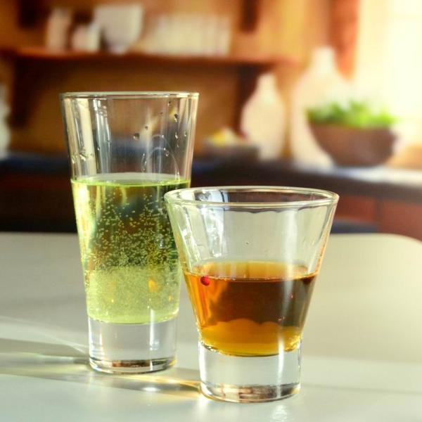 Heavy Duty Thick Bottom Tumbler Drinking Glasses For Restaurant