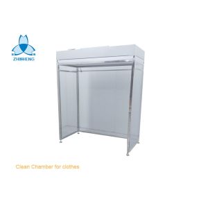 SS304 Frame Clean Room Equipment With Anti Static PVC Curtain