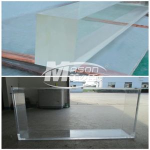 China Hard Plastic Sheets 60mm Aquarium Acrylic Sheet Swimming Plastic Panels wholesale