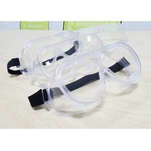 China Lightweight Fog Proof Safety Goggles Protective Safety Goggles PVC Frame wholesale