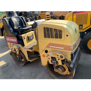 China Used CC300G Dynapac Double Drum Roller Good Condition Stable Operation wholesale