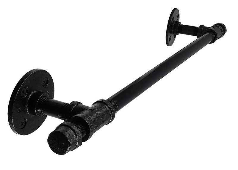 Malleable Iron Industrial Pipe Toilet Paper Holder Casting For Home Decoration Furniture