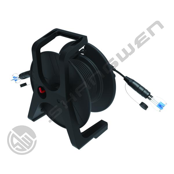 TPU Armored Jumper 4/6/8 Cores Outdoor Armored PDLC LC SC FC Singlemode TPU Waterproof 5mm Jumper Optical Fiber Extender LC-LC