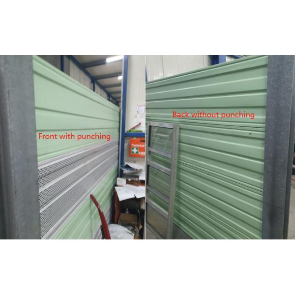 Sound stop aluminum panels 